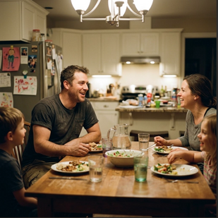 Your Family Gets the Real You After Work.